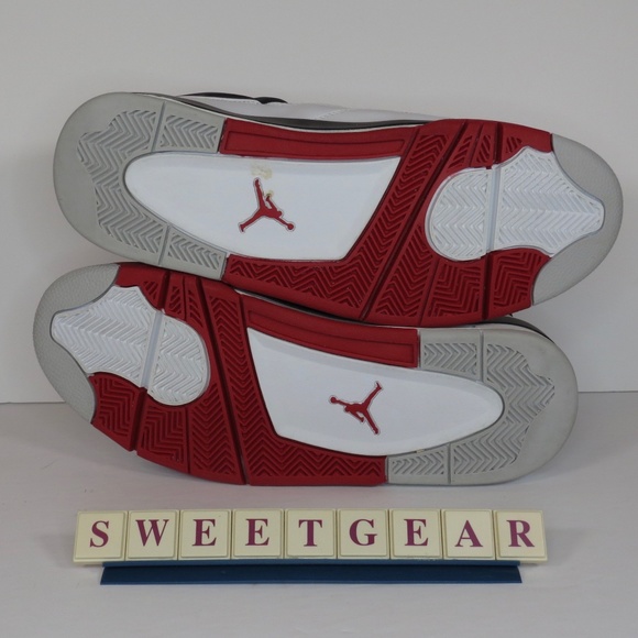 JORDAN 4 RETRO FIRE RED 'MARS BLACKMON' - Picture 12 of 16